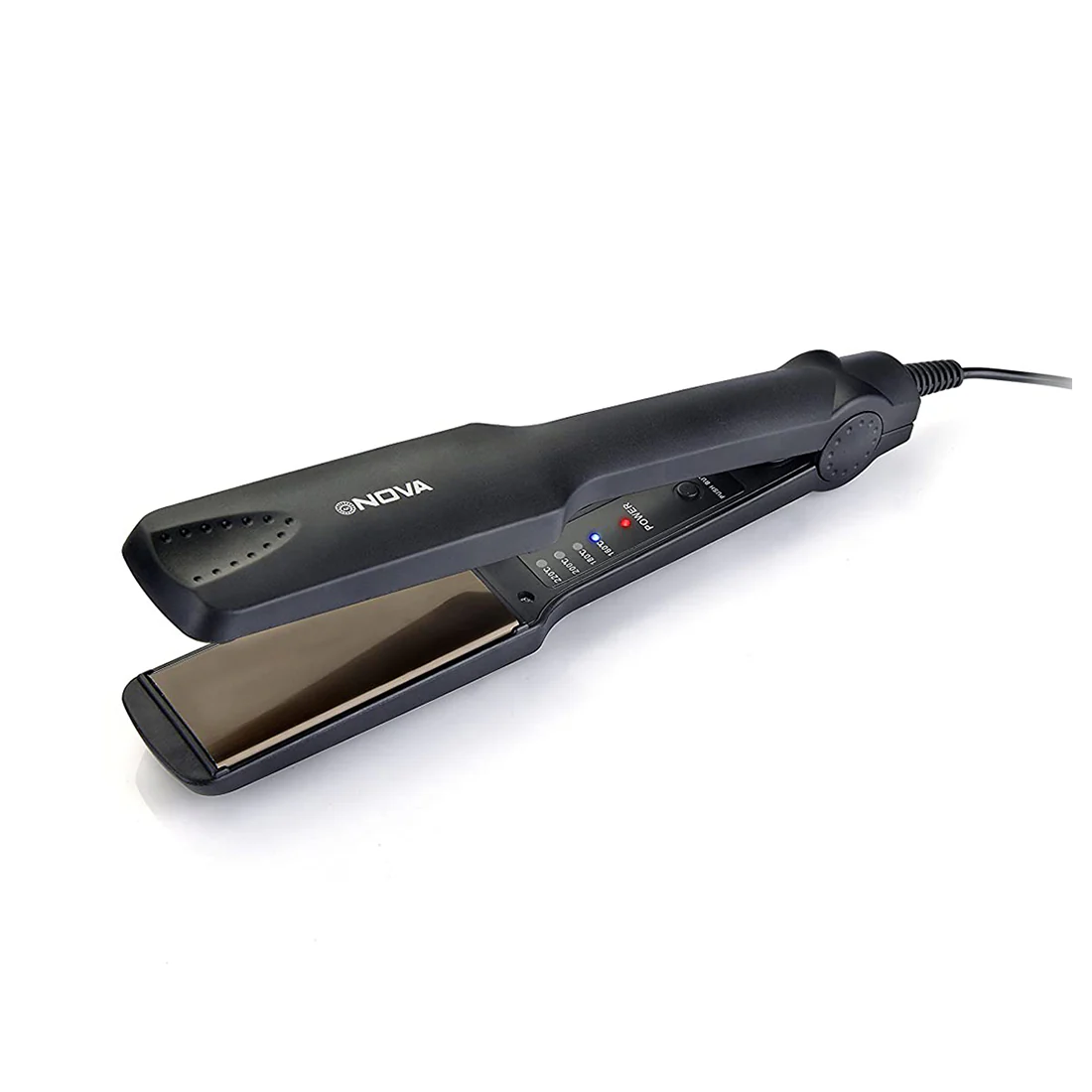Nova black hair straightener